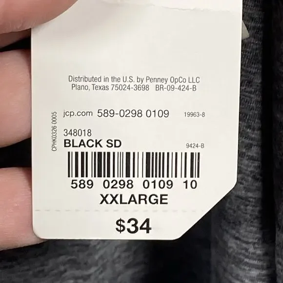 Stylus Polo Shirt Men's Size 2XL Gray Short Sleeve Athletic Lightweight NEW - Picture 7 of 7